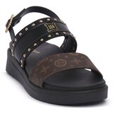 Laura Biagiotti Sandali & Odprti čevlji CALF BLK Črna | Shoptok.si