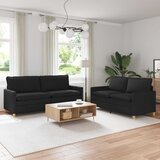  Set sofe 2 kom. Crna Tkanina | shoptok.hr