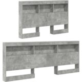  Skladiščni naslon Betonsko siva 207,5 x 137,5 x 76,5 cm, (5000142273) | Shoptok.si