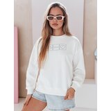 DStreet Bluza damska oversize z haftem EASYJOY biała | ePonuda.com