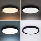  Brilagi - LED prigušiva svetiljka MATTEO LED/48W/230V 3000-6500K prečnik 41 cm crna sa daljinskim upravljačem | Eponuda.com