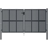  Vrtna vrata antracit boje 300x150 cm čelik | shoptok.hr