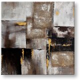  Slikana slika na platnu apstrakt 70x70 cm Cene