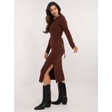 LAKERTA Dress-LK-SK-509820.67-dark brown Cene