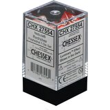 Chessex kockice - nebula - luminary - red & silver (7) | ePonuda.com