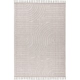 Kayoom RAVNO TKANA PREPROGA 160/230 cm tkano srebrne barve | Shoptok.si