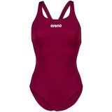 Arena sportski kupaći kostim 'team swim pro solid' ljubičasto crvena / bijela Cene
