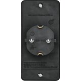 Hama 223216 trojni adapter za vtičnico, 1x ozemljena, 2x evro, črn | Shoptok.si