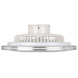 Eglo 35142 - LED prigušiva stropni ventilator LOVISCA 3xLED/12,6W/230V Ø 55 cm bela+daljinski upravljač | Eponuda.com