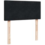  Otomanski okvir kreveta s madraca crni 100x200cm baršunasti | shoptok.hr