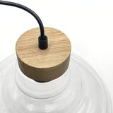  Visilica na sajli SINGLE 1xE27/60W/230V pr. 28 cm hrast | Eponuda.com