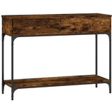  Konzolni stol boja hrasta 100 x 34 5 x 75 cm konstruirano drvo | shoptok.hr