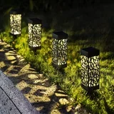 ubodne solarne lampe dekorativne set 4kom