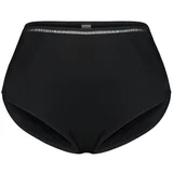 Trendyol Curve Black High Waist Bikini Bottom