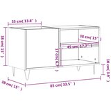 Ormarić za ploče sjajni bijeli 85x38x48 cm konstruirano drvo | shoptok.hr