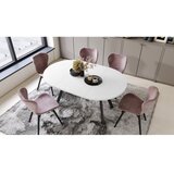 Trpezarijski Sto ARTUR bela/crna | Eponuda.com