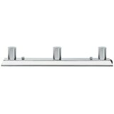 PAULMANN Svjetiljka za ogledalo Regula (120 W, D x Š x V: 42 x 5 x 7,5 cm, Srebrna, Broj žarulja: 3 Kom.) | shoptok.hr