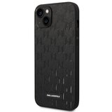 Karl Lagerfeld Apple iPhone 14 Plus PU ohišje Saffiano Monogram, ?rna, (21244362) Cene