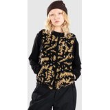 Roxy Waves Of Warmth Easy Izolacijski brezrokavnik anthracite big flowers | Shoptok.si