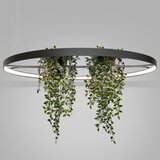 Thoro Crna LED viseća svjetiljka aluminijska ø 110 cm RIO – | shoptok.hr