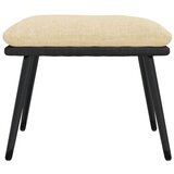  Tabure krem 45x29,5x35 cm od tkanine i umjetne kože | shoptok.hr