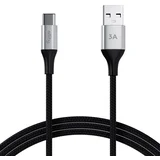 USB kabel, USB-A/USB-C, 1m, AUC-01