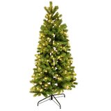 Home Umetni bor, polles, z vgrajeno LED osvetlitvijo, višina 180 cm (KMF 7/180) | Shoptok.si