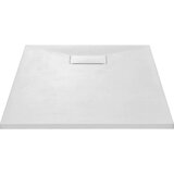 vidaXL Kada za tuš SMC bijela 100 x 70 cm | shoptok.hr