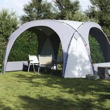  The Living Store Šotor za zabavo bel in siv vodoodporen - Šotor Za Zabavo, (21487665) | Shoptok.si