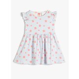 Koton Patterned Ecru Baby Standard Dress 3smg80027ak | shoptok.hr