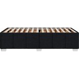  Okvir za krevet bez madraca crni 100x200 cm od tkanine | shoptok.hr