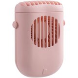 Venisymlis Prenosni Vratni Ventilator Za Polnjenje Usb (Rožnat), Primeren Za Notranjo In Zunanjo Uporabo, (22070355) | Shoptok.si
