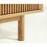 Unique Furniture Nizka komoda v hrastovem dekorju v naravni barvi 143x70 cm Tiber – | Shoptok.si