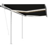  Automatska tenda sa senzorom LED plavo-bijela | shoptok.hr