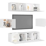  6-dijelni set TV ormarića bijeli od iverice | shoptok.hr