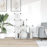  Kockasti organizator za pohranu s 9 kocki prozirni PP | shoptok.hr