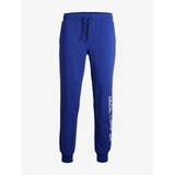 Jack & Jones Blue Mens Sweatpants Gordon - Men Cene