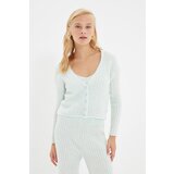Trendyol Mint Roving Braided Sweater Top-Top Set | Eponuda.ba