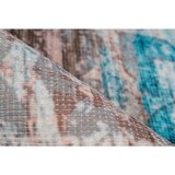 Kayoom TEKAČ Indiana 300 Blau / Braun 80/150 cm tkano modra, rjava | Shoptok.si