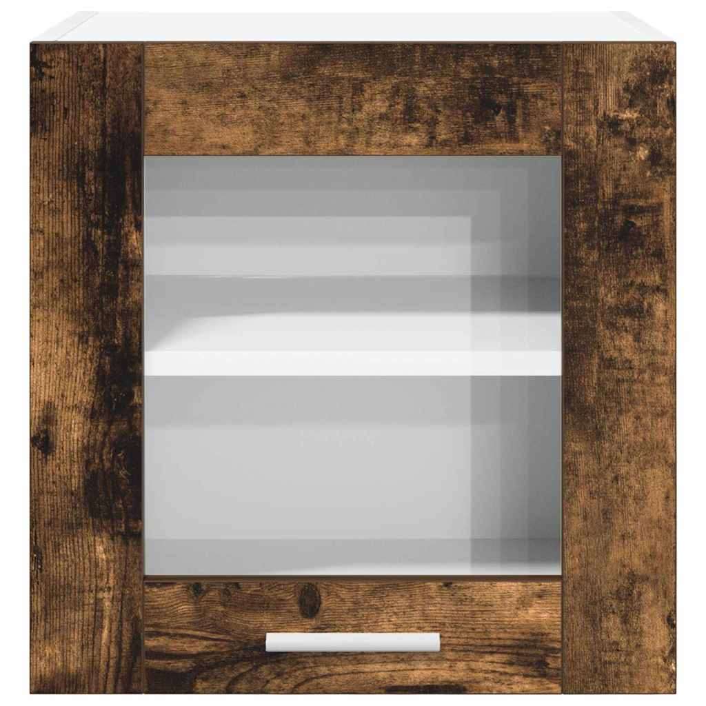 Viseći ormarić Zidne Riga 2 pcs Dimljeni hrast 40 x 31 x 40 cm | shoptok.hr