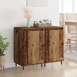  Kreveta 2 pcs Staro drvo 40 x 35 x 70 cm Obrađeno drvo i čelik | shoptok.hr
