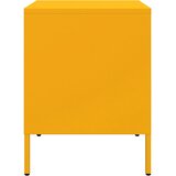  Noćni ormarići 2 kom boje senfa 36 x 39 x 50,5 cm čelični | Eponuda.com
