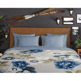 Good Morning Plava/siva flanelska posteljina za krevet za jednu osobu 140x200 cm Gabin – | shoptok.hr