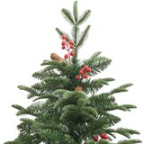 vidaXL Umestno božično drevo Zelena 240 cm PVC, kovina in plastika | Shoptok.si