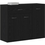  Komoda crni hrast 88x30x70 cm Inženirsko drvo | shoptok.hr