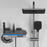 URGGU Termostatski tu&amp;scaron; sistem, digitalni prikaz, nastavljiva vi&amp;scaron;ina 75-115cm, siva, (5000159278) Slike