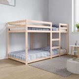 vidaXL krevet na kat 90 x 190 cm od masivne borovine | shoptok.hr