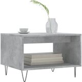  Stolić za kavu boja betona 60x50x40 cm konstruirano drvo | Eponuda.com