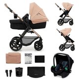 Kinderkraft Voziček 3v1 Moov 2 sand beige | Shoptok.si