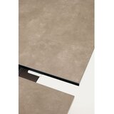 Kave Home Rjava raztegljiva jedilna miza s keramično ploščo 90x160 cm Atminda – | Shoptok.si
